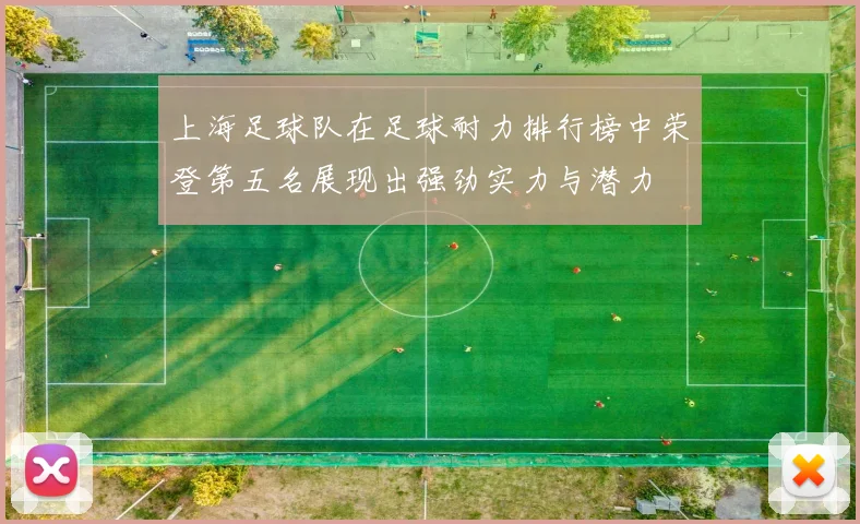上海足球队在足球耐力排行榜中荣登第五名展现出强劲实力与潜力